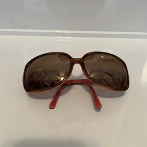 Maui Jim Sunglasses Rainbow Falls Brown Cinnamon MJ225 12 Polarized